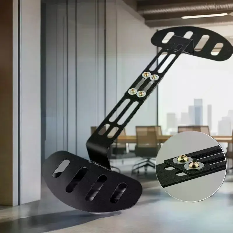 Pijakan Kaki Depan untuk Sepeda Motor dan Skuter, Suku Cadang yang Dapat Disesuaikan, Aksesori Peningkatan Sepeda Listrik yang Kokoh dan Anti-Selip