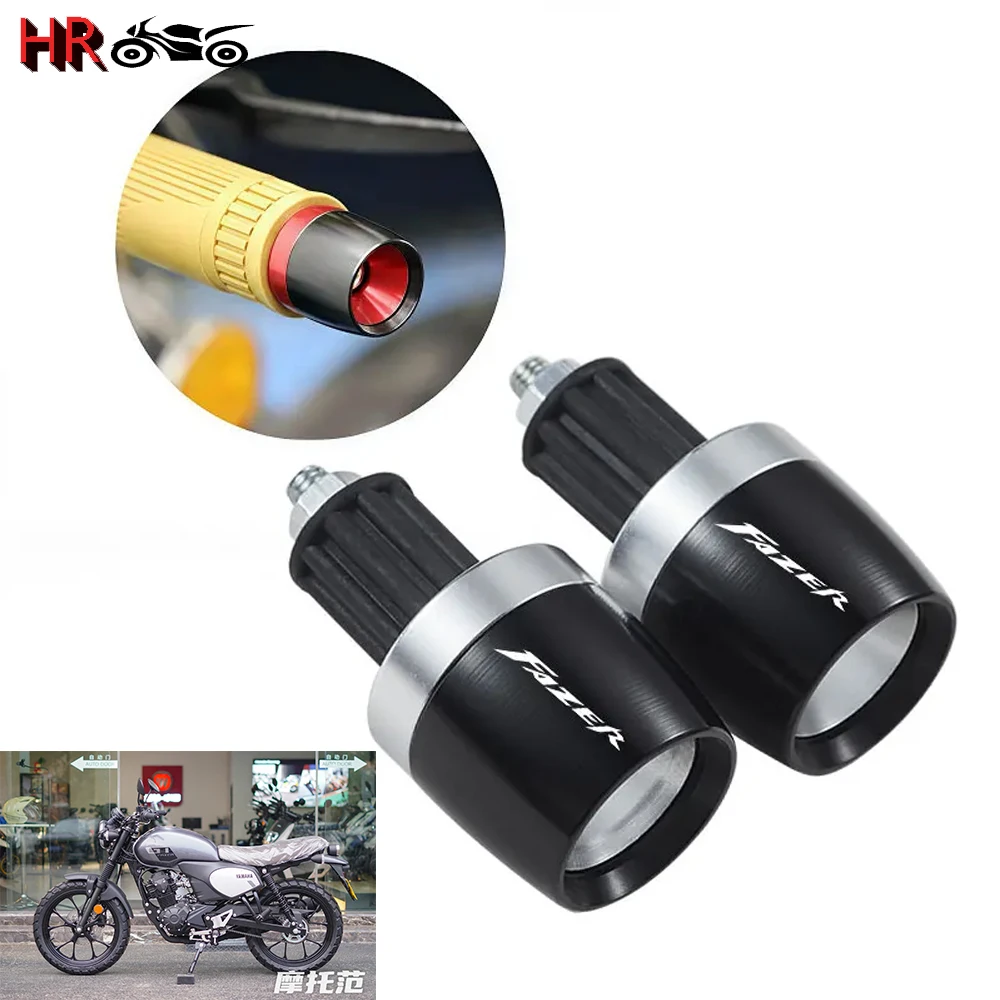 

New Motorcycle Handlebar Grips Ends Handle Bar Cap End Plug FOR Yamaha Fazer S2 Stickers FZ1 FZ6 FZ8 FZ1S/FZ6S/FZ8S 2004-2015