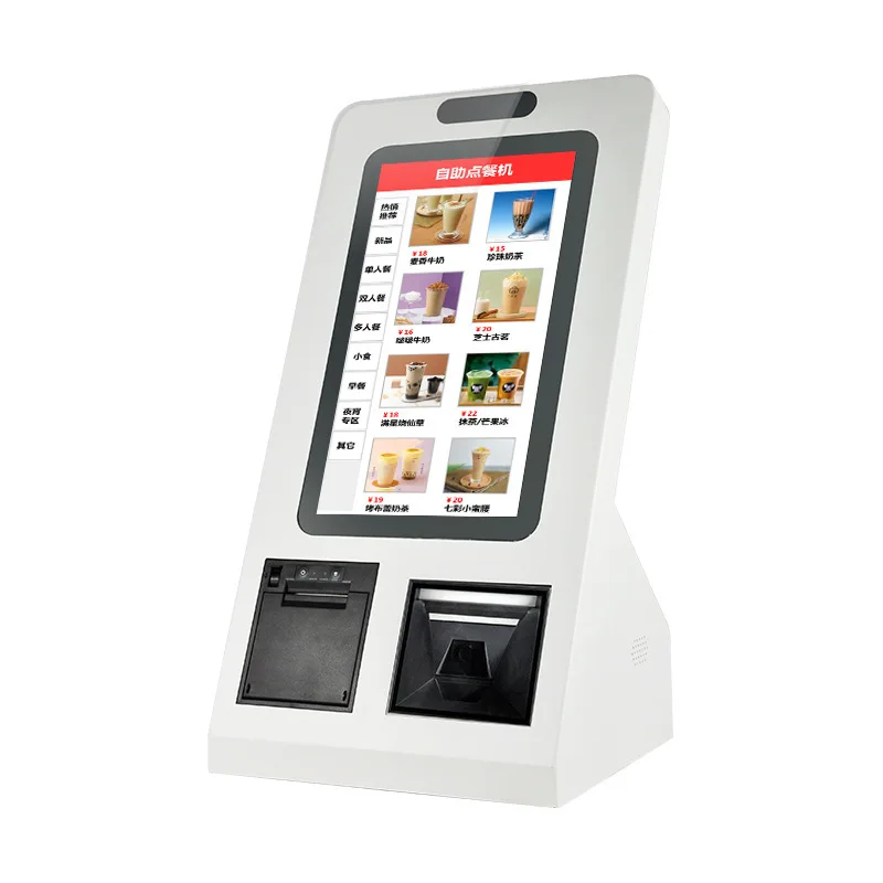 commercial intelligent automatic settlement cash register all-in-one machine catering self-service ordering machine