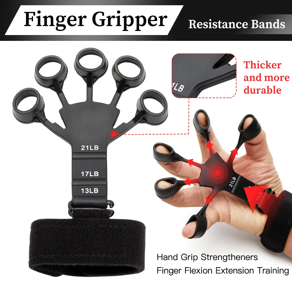 2Pcs Hand Grip Strengthener Set Electronic Counting Gripper Muscle Recovery Fitness Exercise Finger Gripper Strength Adjustable