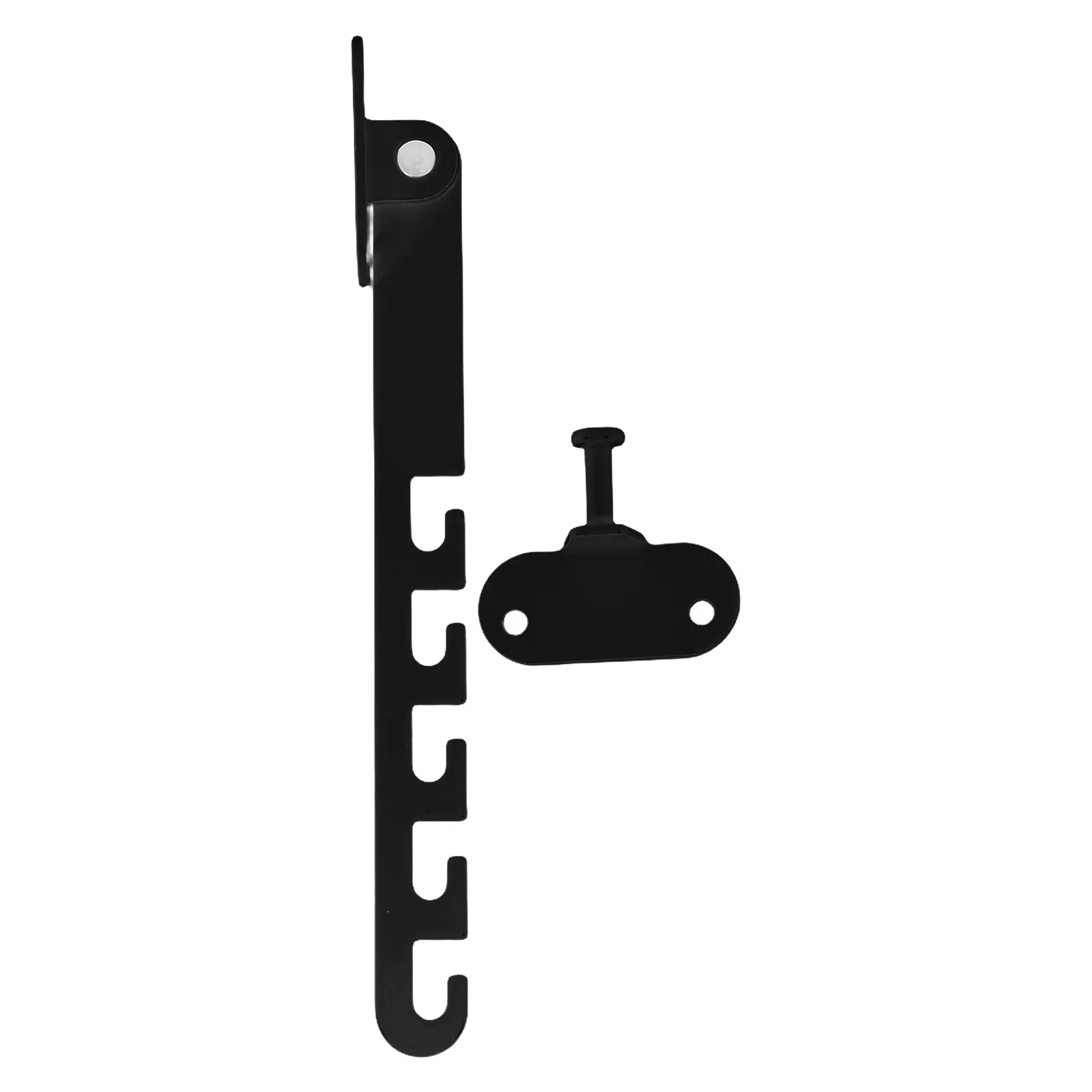

Carbon Steel Window Limiter Black Baby Safety Lock Windproof Support Easy Use Hooks Wide Application Casement Stops Toddler