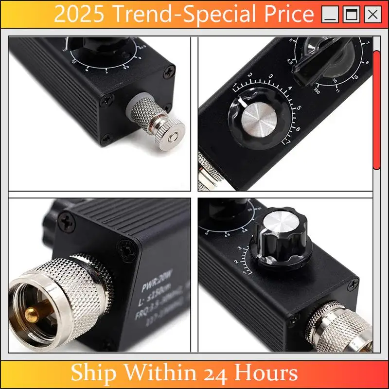 CHYY Top 30W QRPคลื่นสั้นเสาอากาศ 5Mhz-55MhzเสาอากาศFull-Band Tunedเสาอากาศทนทานติดตั้งง่ายใช้งานง่าย