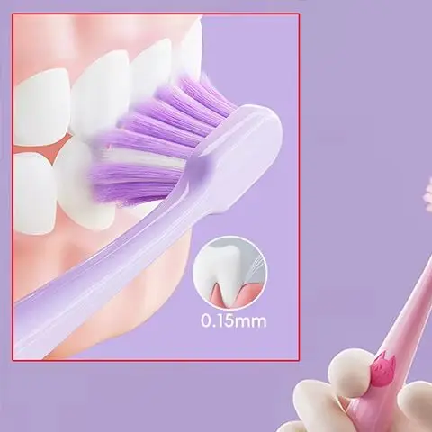 

Children's Dog Paw Shape Toothbrush Soft Bristle Teeth Whitening Brushes For 2-12 Years Old Kids Toothbrushes Dental Oral Care
