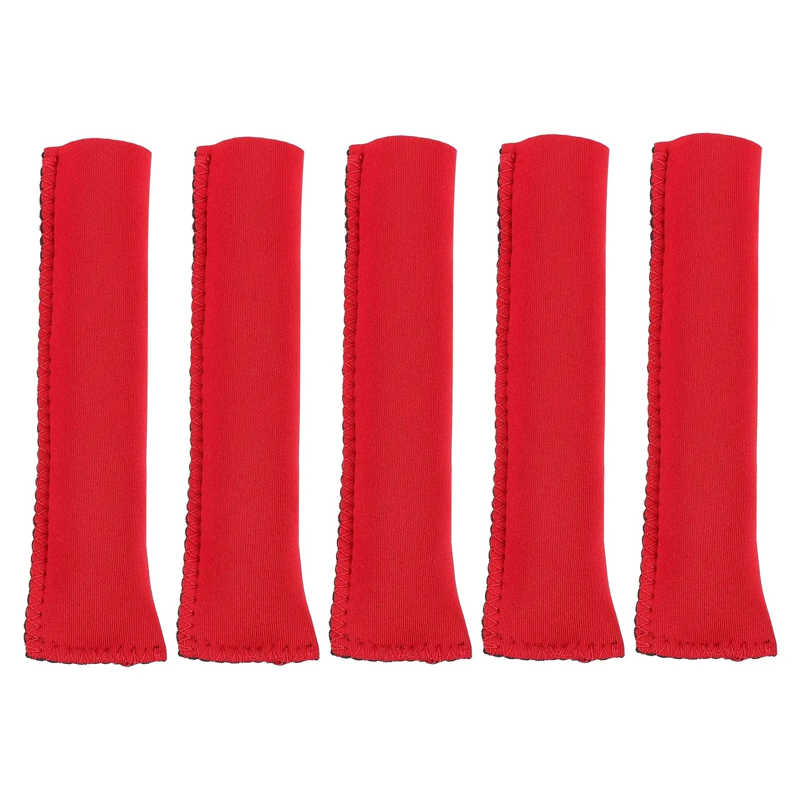 5Pcs Neoprene Fabric Popsicle Covers Reusable Popsicle Sleeve Popsicle Holders Solid Color Ice Popsicle Covers Popsicle Holders