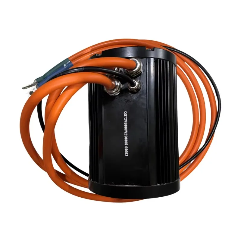 QS138 105H 8000W Mid-drive Center Mount Innerlijke Spline As Elektrische ATV UGV Elektrische Driewieler PMSM Motor