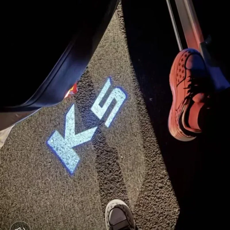 

HD logo LED Car Door Welcome Light Projector Ghost Shadow Lights Atmosphere Lamp For KIA K5 First Gen 2011-2016 Shadow Projector