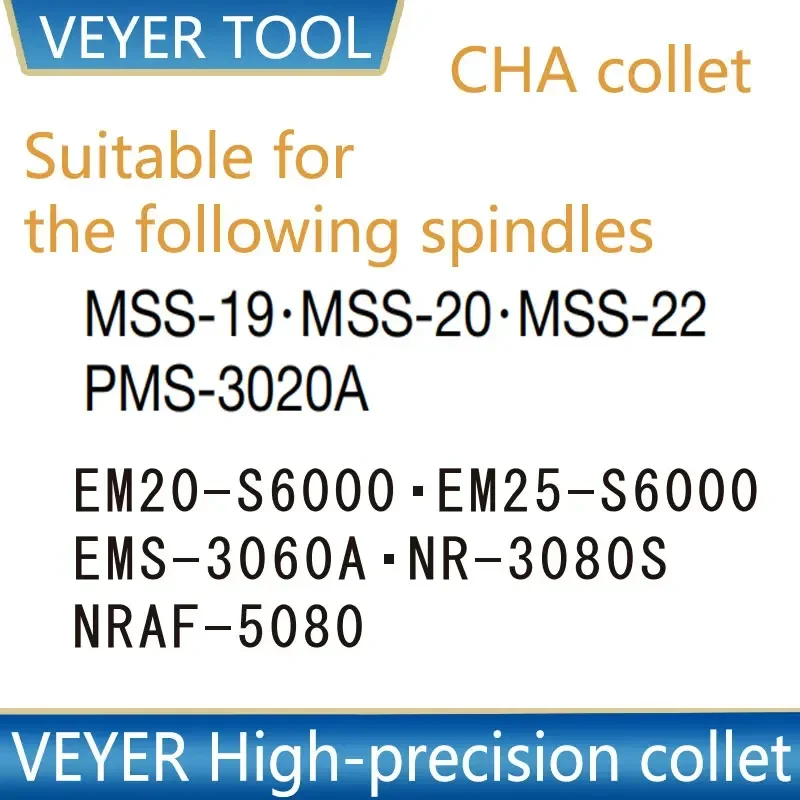 [Quality]CHA 3.0mm Spindle Collets Chuck  CNC Precision Automatic Lathe EM25-S6000 Lathe Automatic Machinery