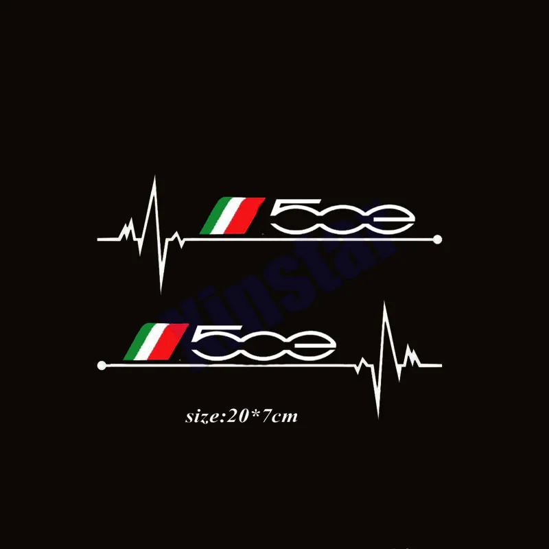 2 шт. наклейка на окна автомобиля для Fiat 500 500L 500X 500E Panda Punto Tipo BRAVO