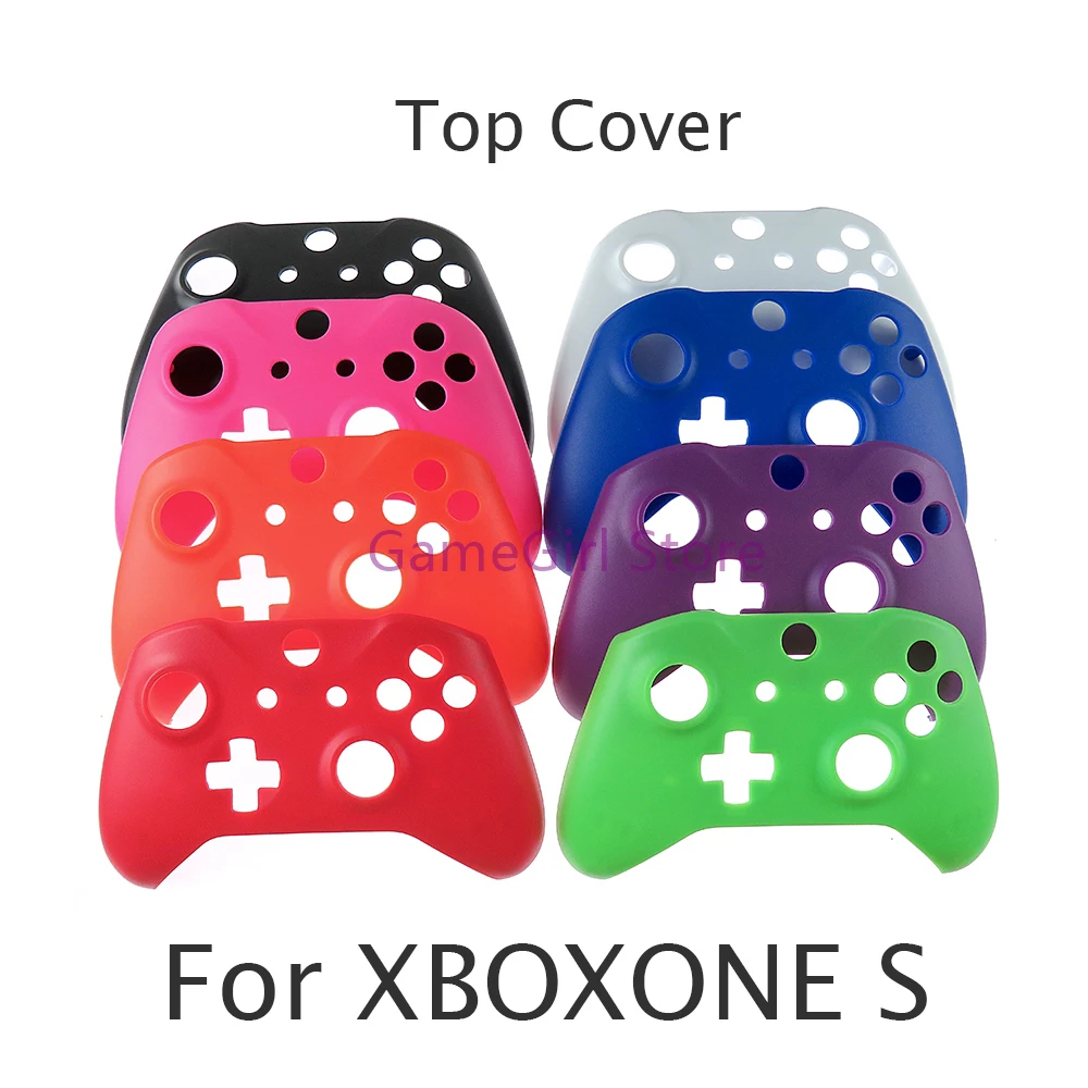 

10pcs Plastic Faceplate Top Cover Shell Case Front Housing For Xbox One Slim XBOXONE S Controller Replacement Part