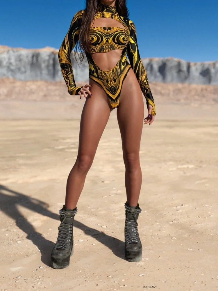 Sun God Bunter Jumpsuit für Damen, sexy Zentai-Anzug, Jumpsuit für Karneval, Halloween, Cosplay, Bühnenkostüm, Party-Badeanzug – Detail 26