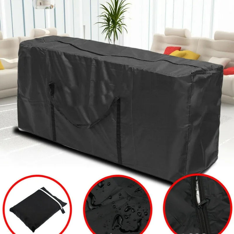 

Garden Furniture Storage Bag Multi-function Outdoor Waterproof Christmas Trees Storage Bags Heavy Duty Cushion Seat Organizer