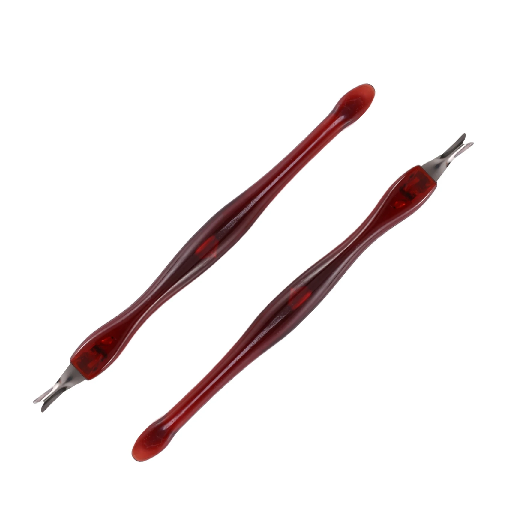 AA80-5Pcs tenedor de piel muerta recortador cuchillo pelador removedor de cutículas herramienta de Arte de uñas herramienta de manicura de uñas herramienta de maquillaje