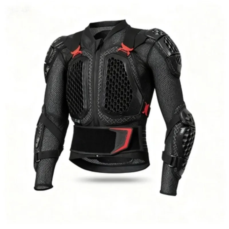 

Motorcycle Riding Armor Jacket: Breathable, Impact-Resistant Outdoor Sports Protective Suit with Back Protection
