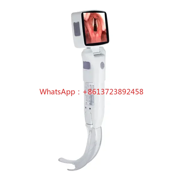 

Adjustable hd flexible video laryngoscop reusable flexible video ureteroscope hospital flexible fiber optic laryngoscope