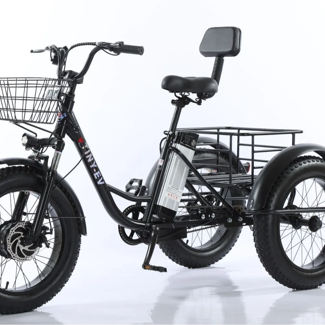 

Cross-border e-commerce is a 20-inch spot lithium battery assisted vegetable basket tricycle