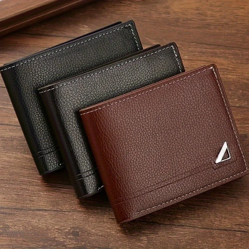 1Pcs Men's Pu Leath…
