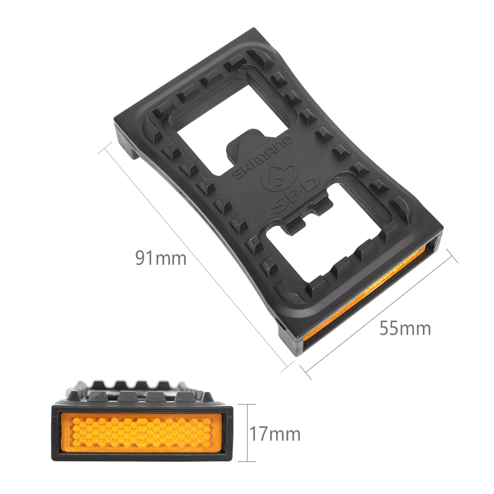 SHIMANO SM-PD22 SPD Cleat Flat Mountain Bike Pedal Bicycle PD-22 For M520 M540 M780 M980 Clipless MTB Pedals