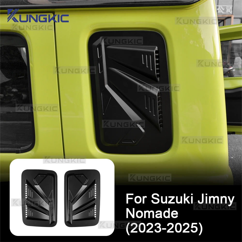 

Венецианские жалюзи для Suzuki Jimny Nomade 2023 2024 2025, матовые черные, с левым рулем и RHD, крышка заднего окна автомобиля, модифицированные аксессуары