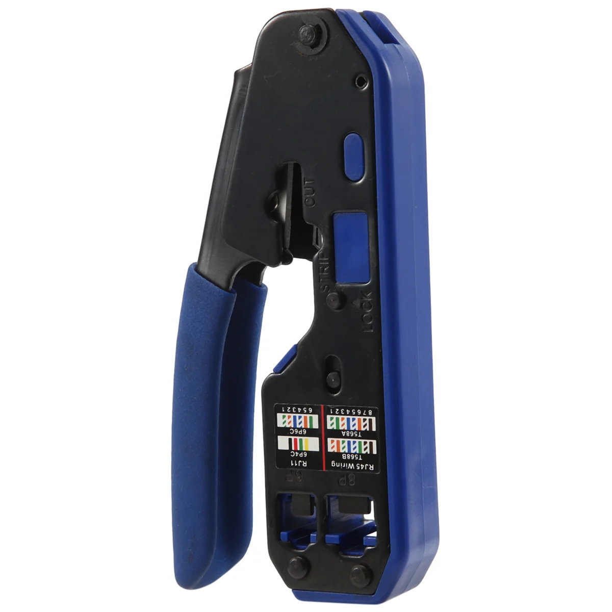 Pince à sertir réseau, outil de sertissage, dénudeur, coupe, connecteur, RJ45, Rj45, Cat6, Cat5E, Cat5, Rj11, Rj12