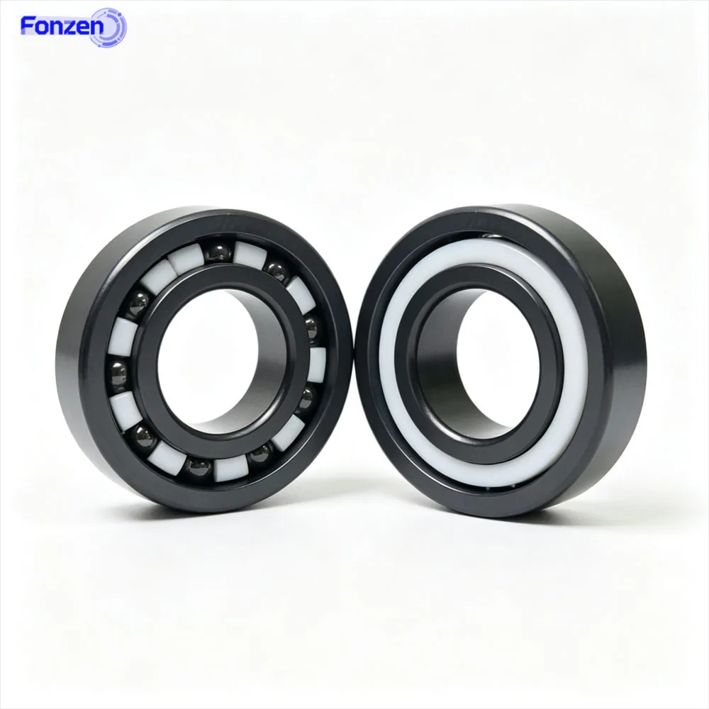 Silicon Nitride Full Ceramic Bearing 683-699/6800/6200/6000/6900 ID 3-30mm Corrosion-Resistant High Precision Ceramic Bearing