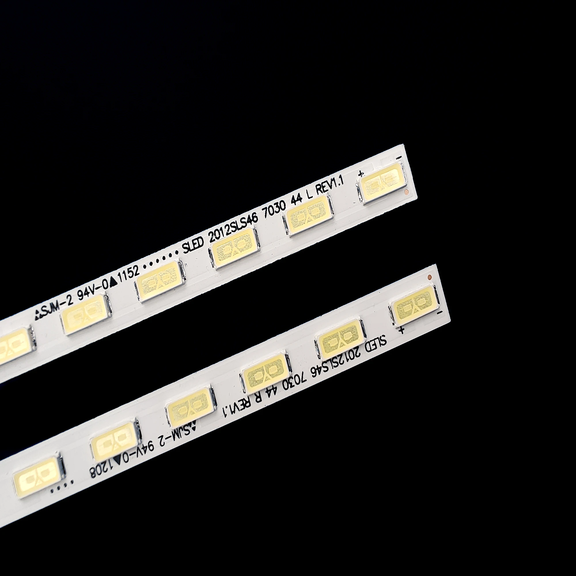 2 sztuk listwa oświetleniowa LED dla Sony KDL-46HX753 KDL-46EX650 KDL-46HX750 46-w dół LJ64-03363A 03363B 03363C LTY460HN05 LTY460HQ05