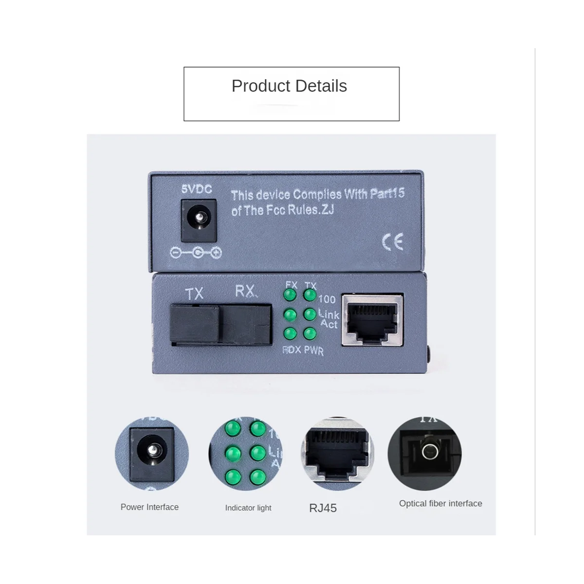 جهاز الإرسال والاستقبال الألياف واحد ، HTB-3100 ، SC 10 m ، 25 كجم ، 100m ، 1 Pair ، محول الألياف ، الاتحاد الأوروبي التوصيل
