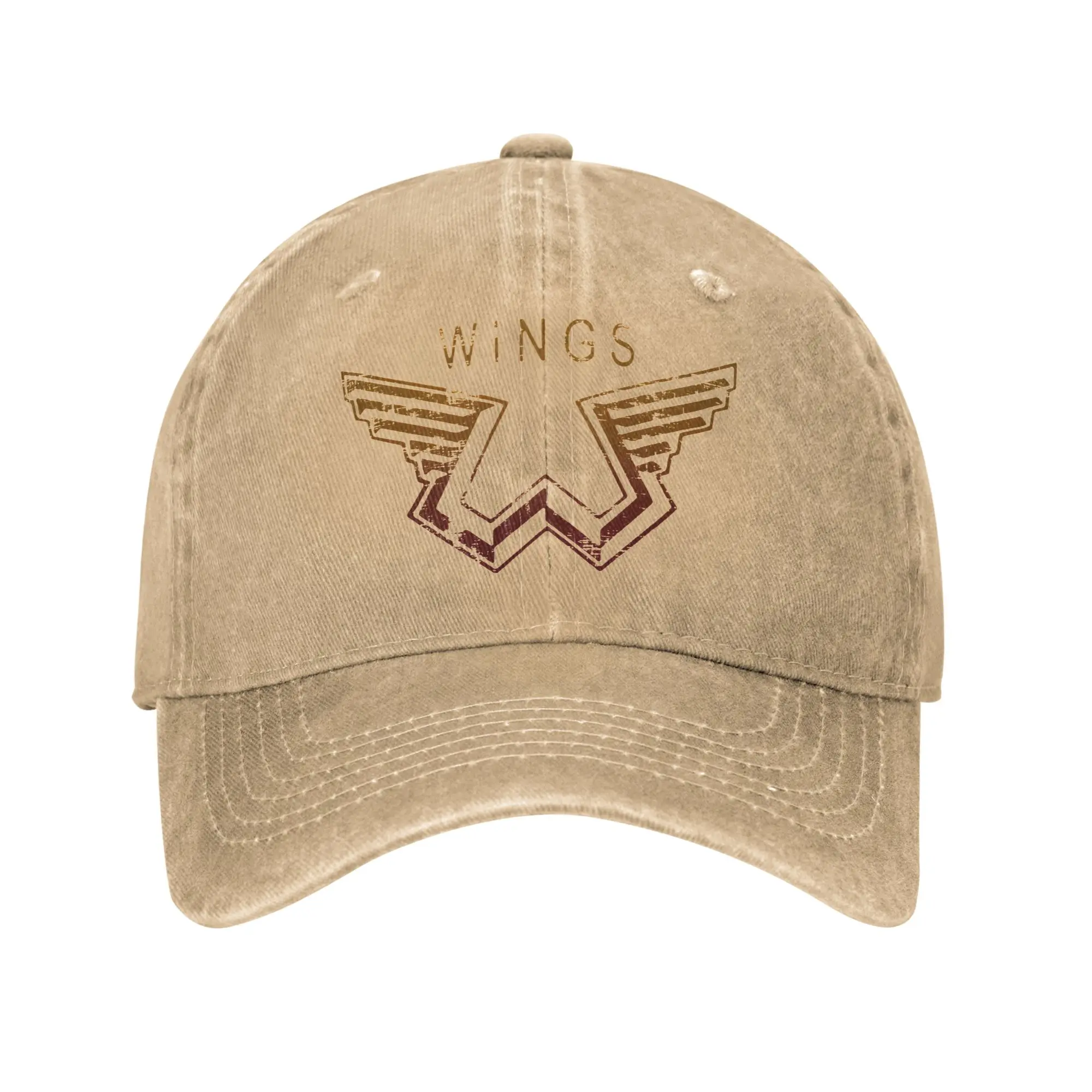 Gorra de béisbol informal Paul McCartney Wings Over The World para mujer y hombre, gorra Snapback ajustable retro y2k de verano