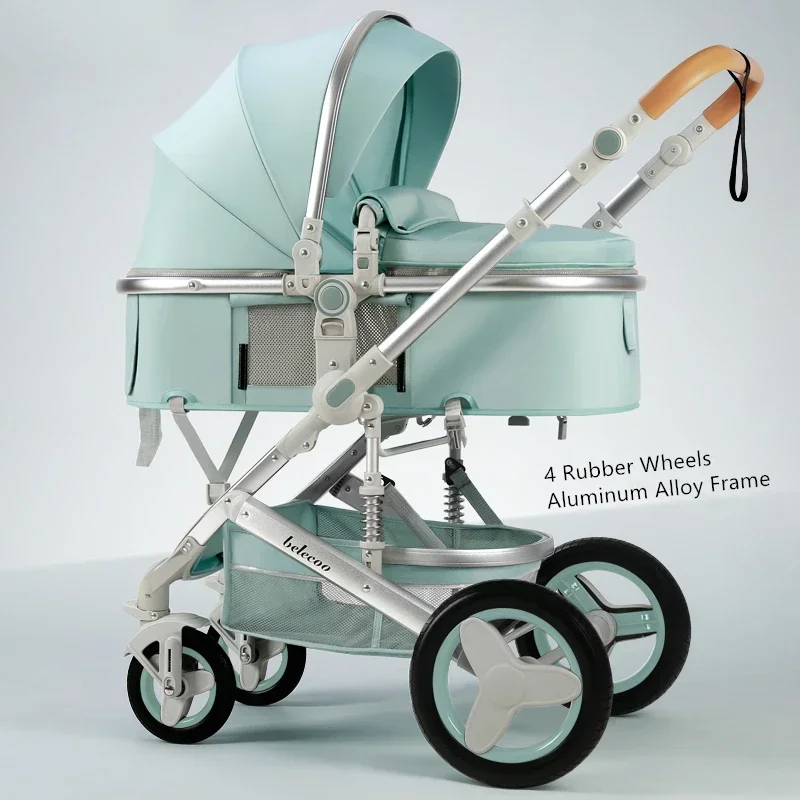 Baby Stroller Safety Cart Carriage Multi-functional Travel System Baby Pushchair Baby Carriage