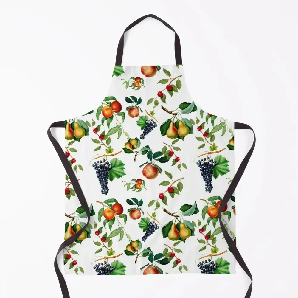 

Vintage Fruit Apron For Nail Stylist Kitchen Items For Home painters Nursing Apron