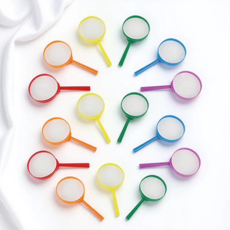 

Baluue 15pcs Kids Optical Glass Set Reading Science Toy for Boys and Girls Party Favors Tool Random Color