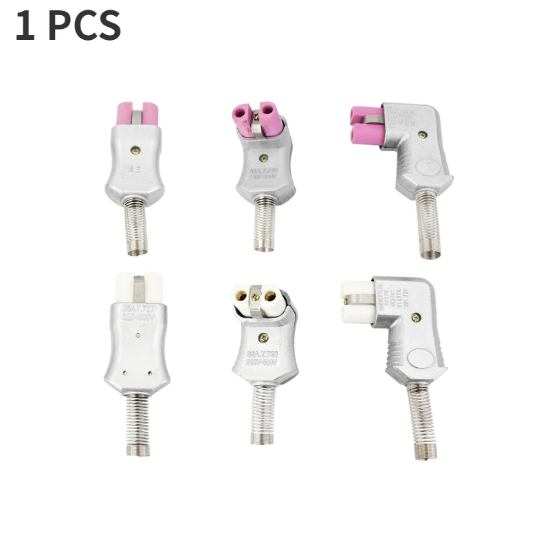 

High Temperature Ceramic Electrical Plug for Industrial socket plug Aluminum Alloy Heating Ring Ceramic Electric Heater Plug
