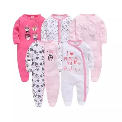 2024 Autumn New Long-sleeved Cartoon Newborn Clothes Baby Onesie  Barboteuse Ete Bebe Garcon  Baby Romper  Newborn Baby Clothes