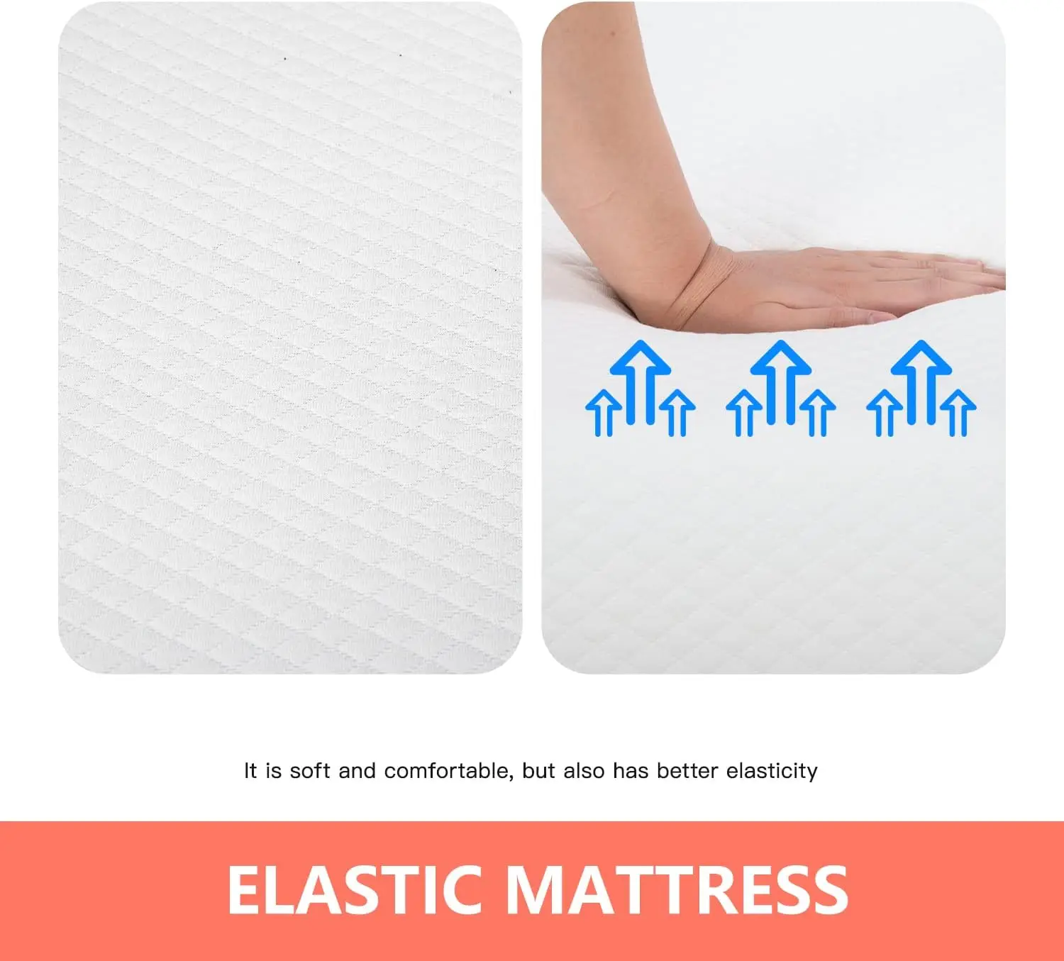 Matelas en mousse optimiste moyen, matelas pour instituts de pression, matelas de sommeil plus frais pour enfants et adultes