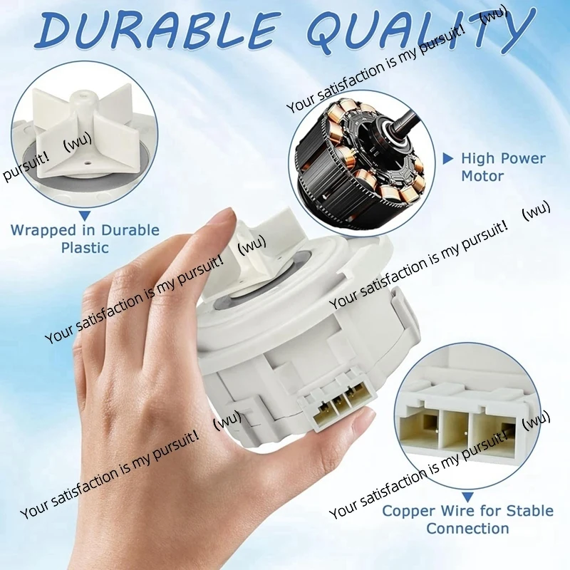 

EAU62043401 EAU62043403 Для сливного насоса посудомоечной машины/сушильной машины LG Ken-More, может заменить EAU60710801 EAU60710802