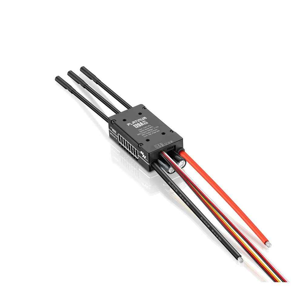 Hobbywing Platinum V5 80A 120A 150A Brushless ESC Electric Speed Control 3-8S Lipo Switchable BEC For RC Helicopter Fixed-Wing