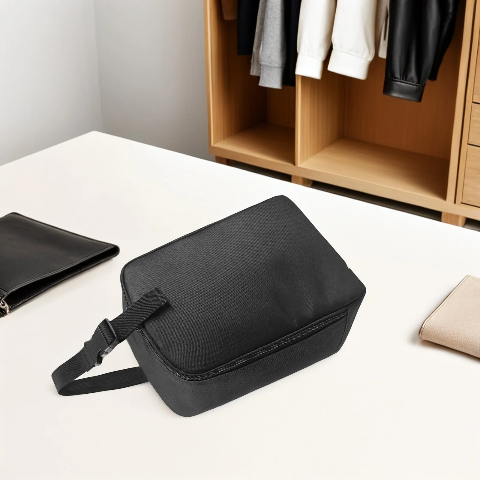 

Steam Iron Bag Travel Black Portable Handheld Carrying Case Organizer Garment Steamer Protective Storage Iron Storage Bag