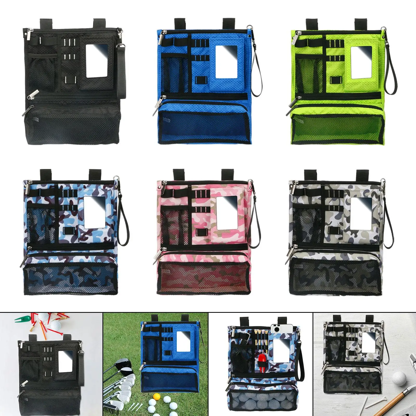 

Сумка-чехол для мячей для гольфа, подарок для гольфиста, аксессуары для гольфа, спортивный чехол для мячей для гольфа, держатель для гольф-мячей, сумка для гольф-ти, сумка для хранения гольф-аксессуаров