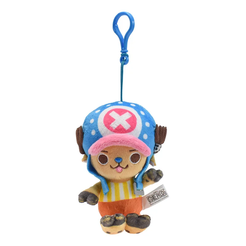 Monkey·D·Luffy Tony Tony Chopper Sabo Gum-Gum Toys Soft Stuffed Animals Cartoon Backpack Pendant Decoration Toy Birthday Gifts