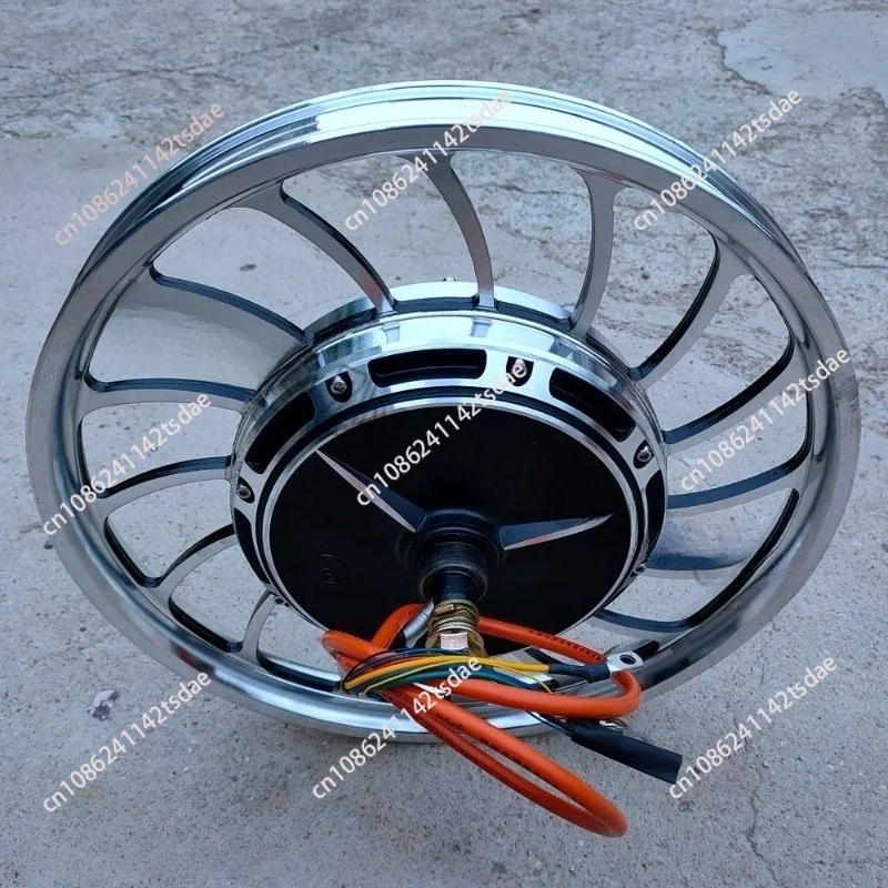 20 inch integrated wheel electric beach bike spider car modified 1500w motor 48V60v72v high-power expansion brake