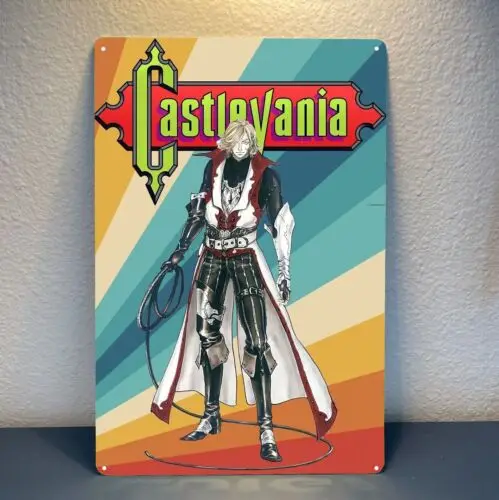 Castlevania Retro Video Game Metal Poster Tin Sign 20*30cm