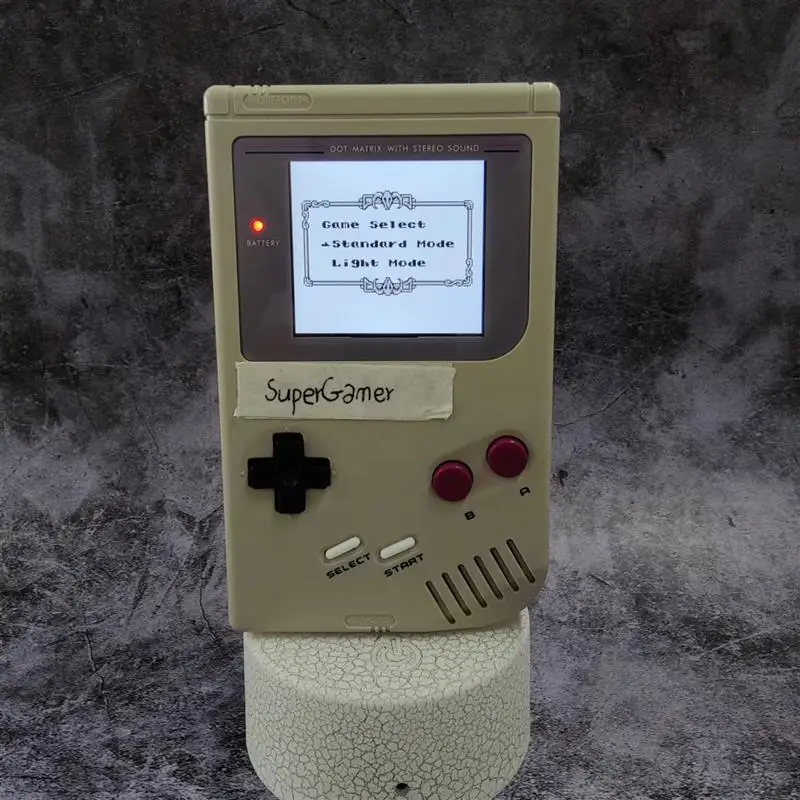 

Верхняя восстановленная портативная консоль 2,6 дюйма для Nintendo Gameboy DMG 01 IPS-экран с подсветкой