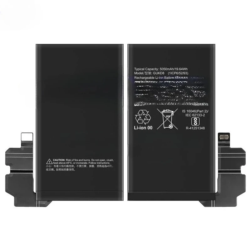 3.89V 5050mAh High Quality GUKD8 Battery For HTC Pixel8 Pro Mobile Phone Replacement Battery For Google Pixel 8 Pro + Tools