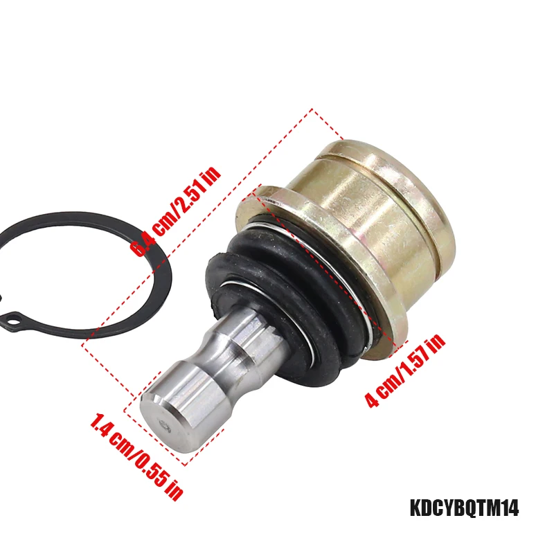 M14 14mm 32X12mm Ball joints lower arm ball for China Hisun 650 ATV UTV Go Kart Buggy Quad Bike parts