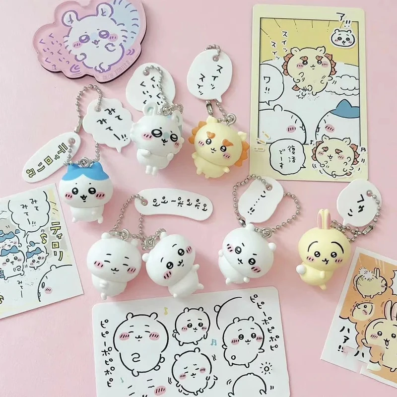 

Милая самоироничная фигурка медведя из серии Cutey Chiikawa: Таинственная коробка-сюрприз, коллекционная игрушка, кукла, талисман удачи, подарок для детей