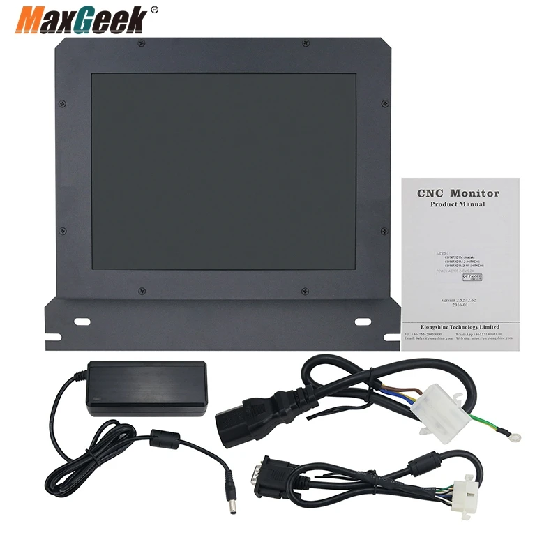 Imagem -06 - Maxgeek Industrial Display Lcd Monitor Industrial para Mazak Cd1472d1m Hitachi Cd1472d1m Cd1472d1m2-m