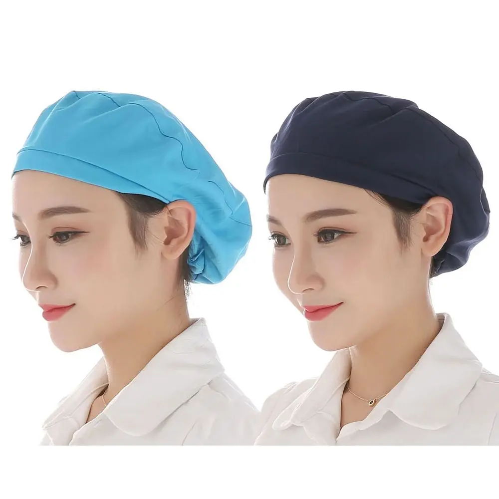 クックアクセサリー布作業帽子防煙防塵作業服調理衛生キャップ通気性ヘアネットキャップホテルレストラン