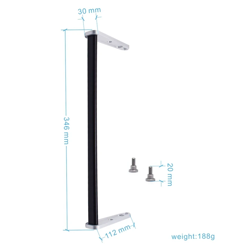 Metal Alloy Externa Handle Apply for Nagra 4.2 / IV-S / SJ / L / D / B / BL Recorder-ABVP