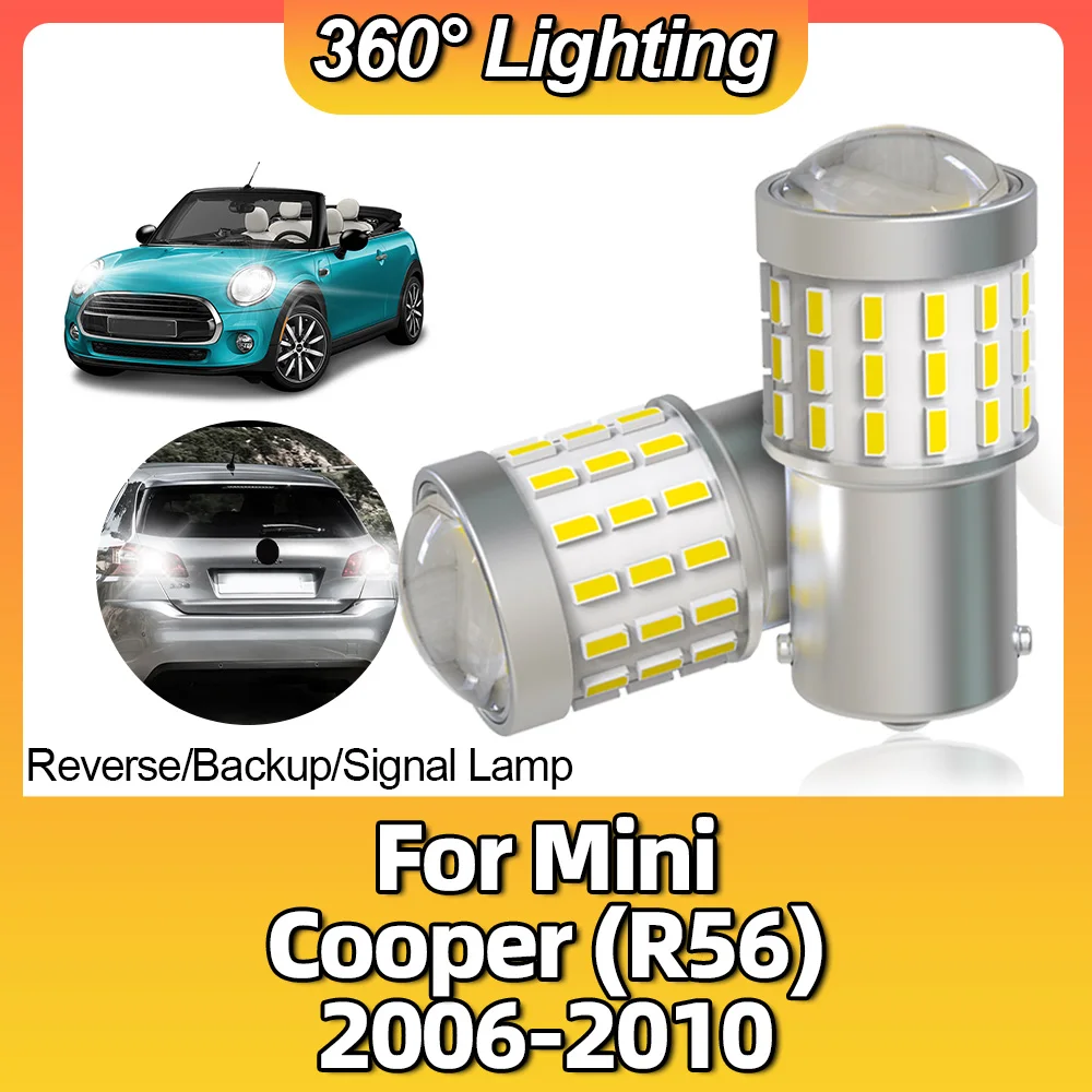 

2 шт., Автомобильные светодиодные лампы для указателей поворота, 1156 P21W BA15S