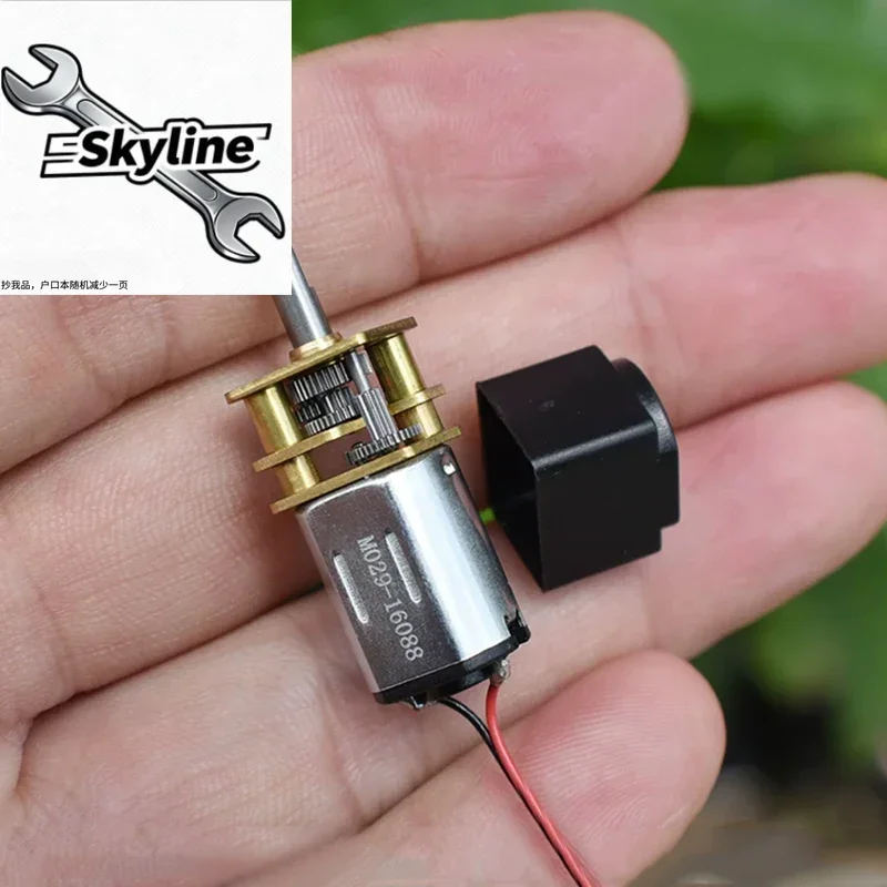 Mini N20 Full Metal Gear Motor DC 3V-6V 5V 170RPM Slow Speed Large Torque Micro Gearbox Gear Motor DIY Robot Hobby Toy Model
