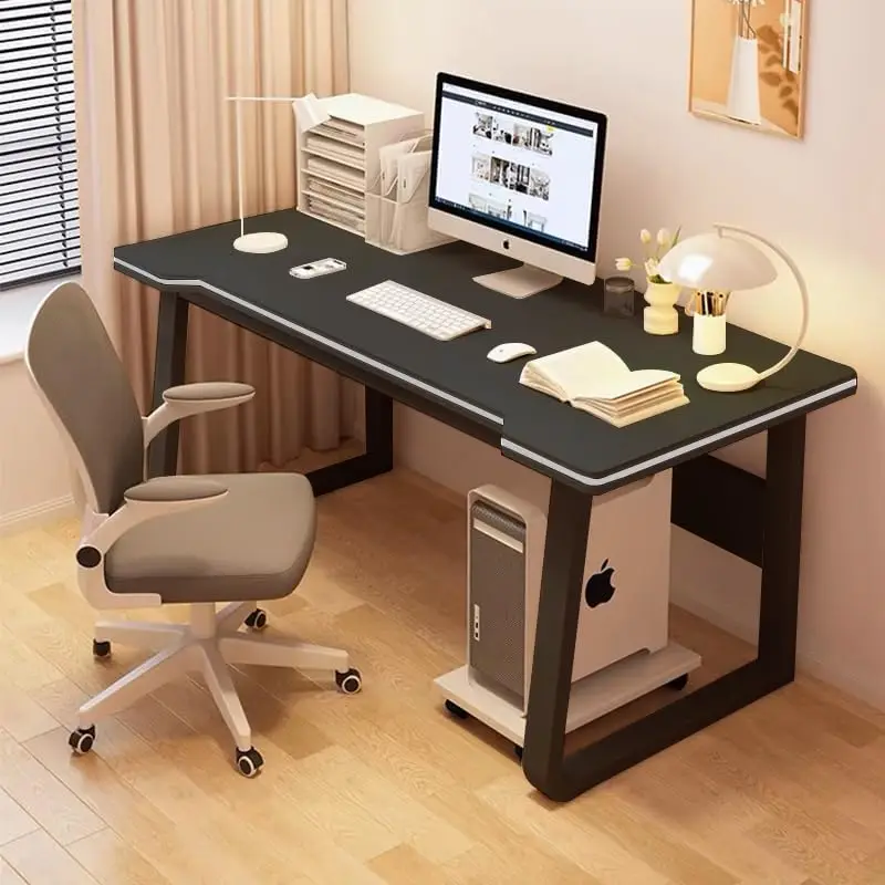 Desk Computer Writing Table Student Art Modren Simple Style PC Wood Suitable Portable Desk for Home, Office,Bedroom